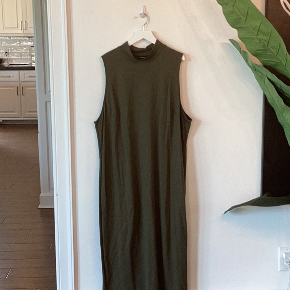 Who What Wear Green Dress